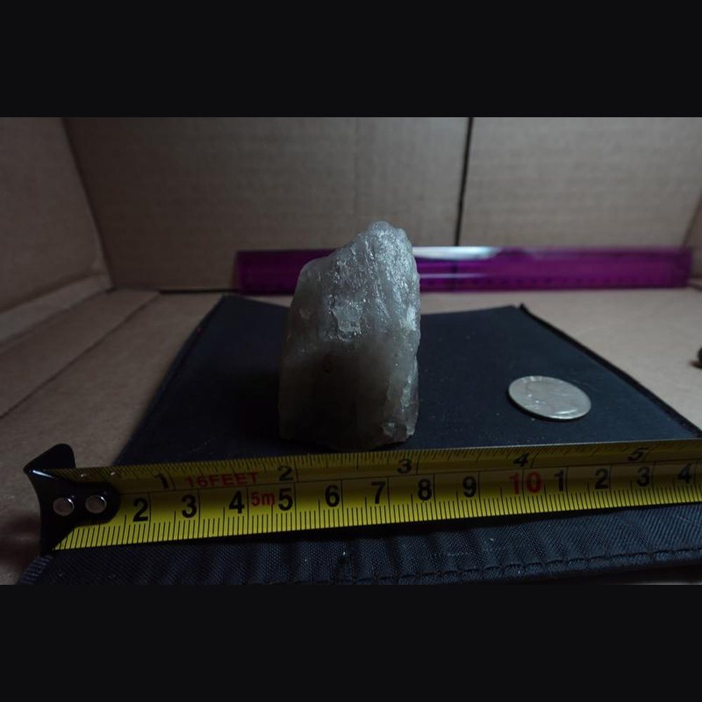 Smoky quartz cone — UNIDENTIFIED below (TBD)