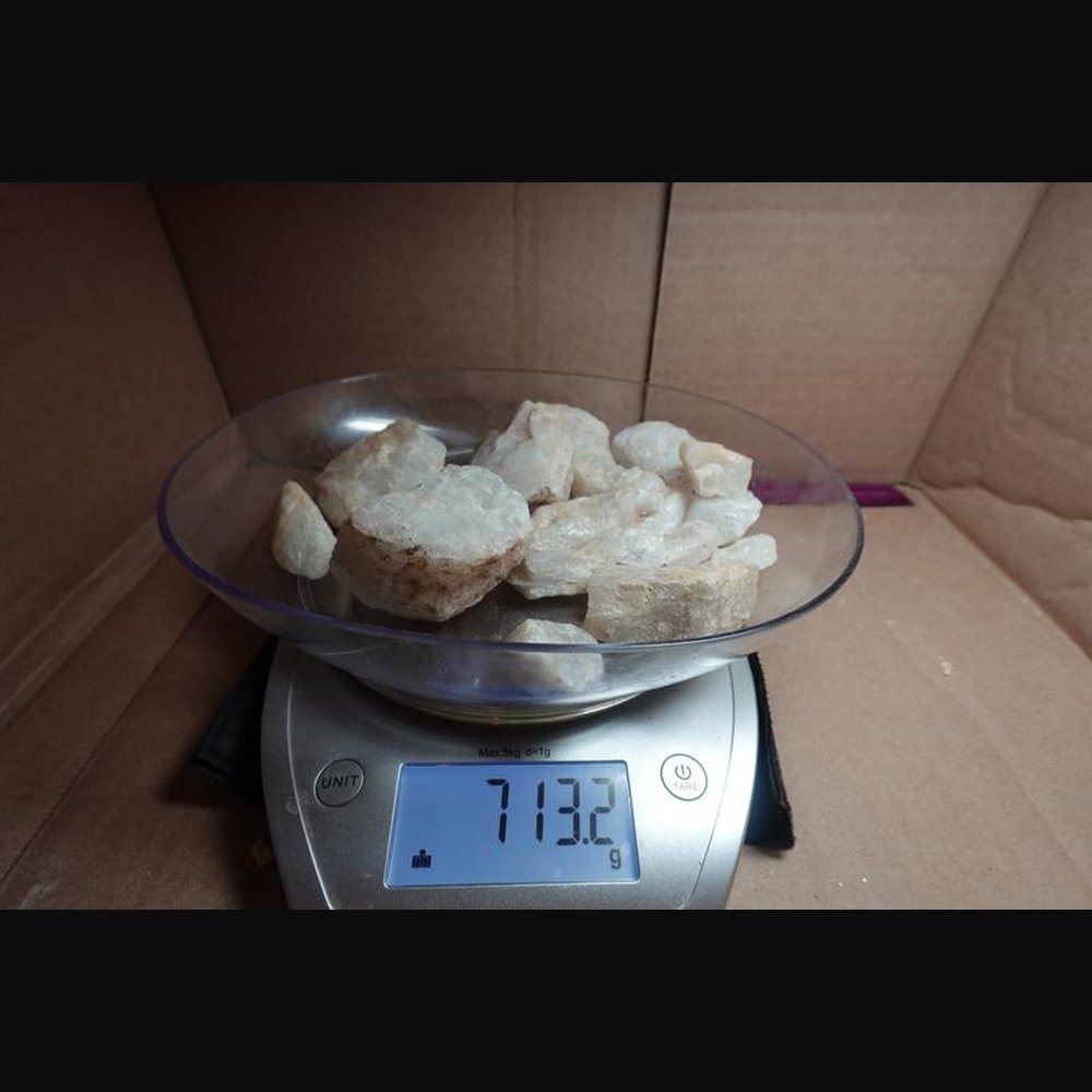 Milky Quartz (raw, ~10-14 chunks) — SPX-051