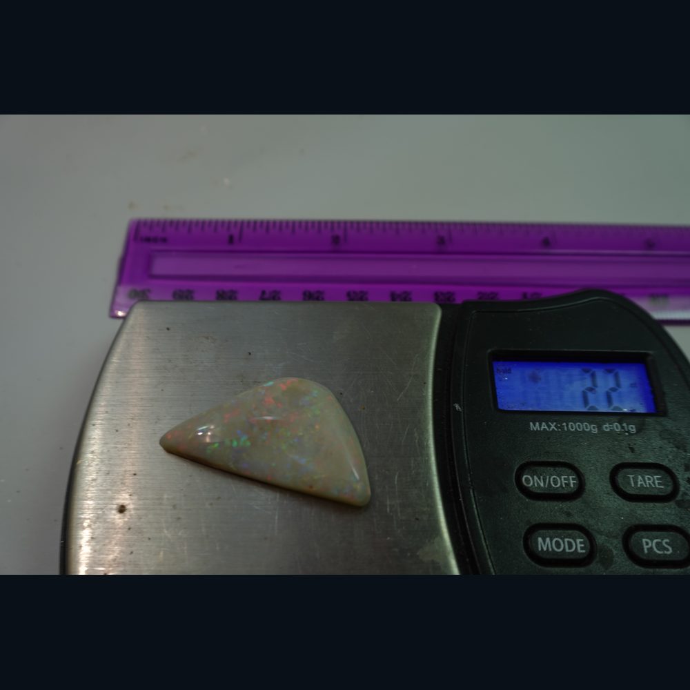 Precious Opal (light body tone, play-of-color) — polished — SPX-057